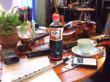 おいしく飲みました。 20090127-1.jpg