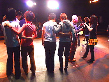 人様が演奏しているうちに。 20091206-1.jpg