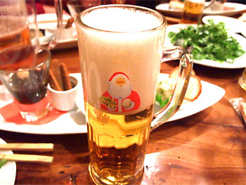 おお、クリスマスムード。 20091219-1.jpg
