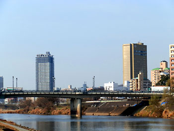 遥か西方を仰ぐ。 20120127-1.jpg